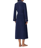 Lauren Ralph Lauren Long Shawl Collar Cozy Micro-Fleece Robe