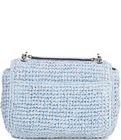 Lauren Ralph Lauren Melange Woven Straw Medium Sophee Convertible Shoulder Bag