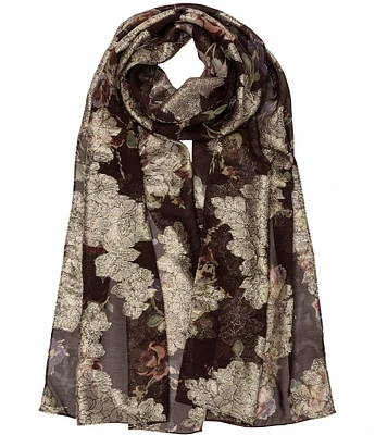 Lauren Ralph Lauren Metallic Jacquard Oblong Scarf