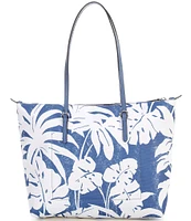Lauren Ralph Lauren Nylon Medium Keaton Tote Bag