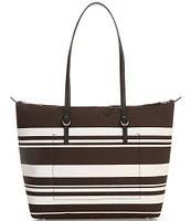 Lauren Ralph Lauren Nylon Medium Keaton Tote Bag