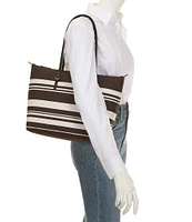 Lauren Ralph Lauren Nylon Medium Keaton Tote Bag
