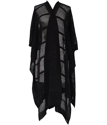 Lauren Ralph Lauren Open Knit Ruana