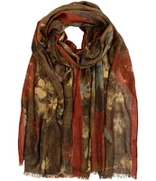 Lauren Ralph Lauren Painterly Floral Scarf Wrap