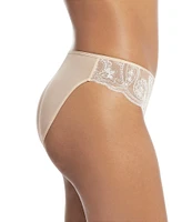 Lauren Ralph Lauren Paisley Embroidered Bikini Panty