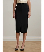 Lauren Ralph Lauren Petite Size Stretch Cady Pencil Skirt