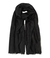 Lauren Ralph Lauren Pinstripe Mini Sequin Evening Wrap