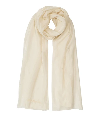 Lauren Ralph Lauren Pinstripe Mini Sequin Evening Wrap