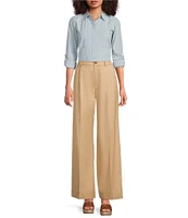 Lauren Ralph Lauren Pleated Wide Leg Pants