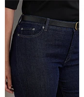 Lauren Ralph Lauren Plus Size High-Rise Bootcut Jeans