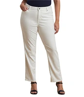 Lauren Ralph Lauren Plus Size Mid Rise Straight Leg Jeans