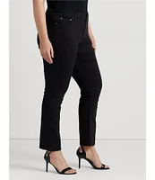 Lauren Ralph Lauren Plus Size Mid Rise Straight Leg Jeans