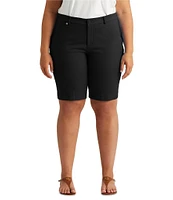 Lauren Ralph Lauren Plus Size Stretch Cotton Shorts