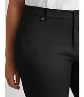 Lauren Ralph Lauren Plus Size Stretch Cotton Shorts