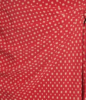 Lauren Ralph Lauren Salara Crinkle Georgette One Shoulder Neck Side Twist A-Line Midi Dress