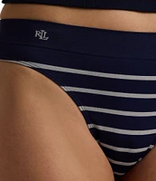 Lauren Ralph Lauren Seamless Striped Jersey Thong