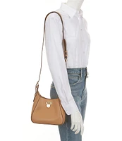 Lauren Ralph Lauren Small Tanner Leather Shoulder Bag