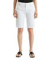 Lauren Ralph Lauren Stretch Cotton Shorts