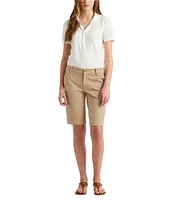 Lauren Ralph Lauren Stretch Cotton Shorts