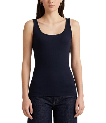 Lauren Ralph Lauren Stretch Cotton Tank Top