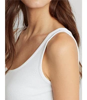 Lauren Ralph Lauren Stretch Cotton Tank Top