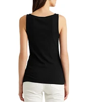 Lauren Ralph Lauren Stretch Cotton Tank Top