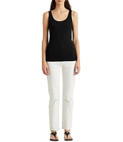 Lauren Ralph Lauren Stretch Cotton Tank Top