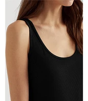 Lauren Ralph Lauren Stretch Cotton Tank Top