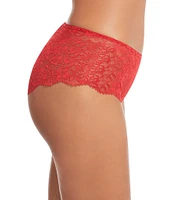 Lauren Ralph Lauren Stretch Lace Moderate Coverage Cheeky Hipster Panty