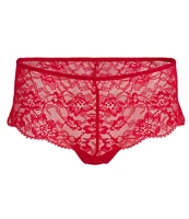 Lauren Ralph Lauren Stretch Lace Moderate Coverage Cheeky Hipster Panty