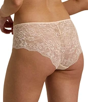 Lauren Ralph Lauren Stretch Lace Moderate Coverage Cheeky Hipster Panty