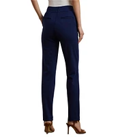 Lauren Ralph Lauren Stretch Ponte High-Rise Tapered Pants