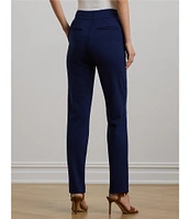 Lauren Ralph Lauren Stretch Ponte High-Rise Tapered Pants