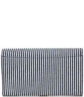 Lauren Ralph Lauren Striped Canvas Medium Adair Crossbody Bag