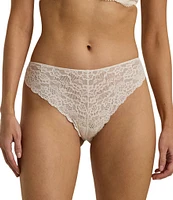 Lauren Ralph Lauren Stretch Lace Tanga Panty