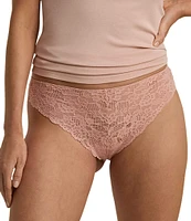 Lauren Ralph Lauren Stretch Lace Tanga Panty