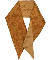 Lauren Ralph Lauren Tubular Paisley Oblong Scarf