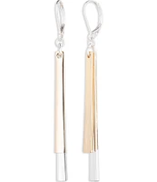 Lauren Ralph Lauren Two Tone Dangle Linear Earrings