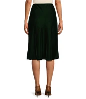 Lauren Ralph Lauren Velvet A-Line Skirt