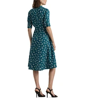 Lauren Ralph Lauren Ditzy Floral Knee Length Dress