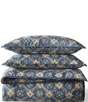 Lauren Ralph Lauren Walker Geometric Motif Cotton Duvet Cover Set