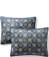 Lauren Ralph Lauren Walker Geometric Motif Cotton Duvet Cover Set