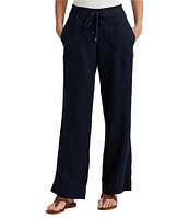 Lauren Ralph Lauren Wide Leg Linen Pants