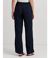 Lauren Ralph Lauren Wide Leg Linen Pants