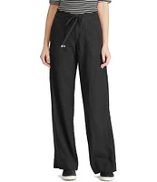 Lauren Ralph Lauren Wide Leg Linen Pants