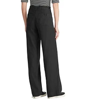 Lauren Ralph Lauren Wide Leg Linen Pants