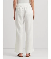 Lauren Ralph Lauren Wide Leg Linen Pants