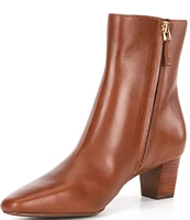 Lauren Ralph Lauren Willa Burnished Leather Booties