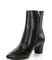 Lauren Ralph Lauren Willa Burnished Leather Booties