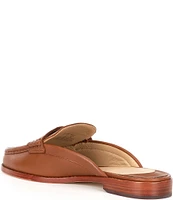 Lauren Ralph Lauren Wynnie Burnished Leather Loafer Mules